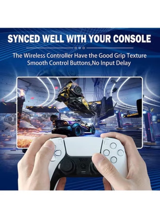 Wireless Controller for PS4 /Slim/Pro with Enhanced Dual Vibration/Analog Sticks/3.5mm Audio Jack/6-Axis Motion Sensor - Image 4