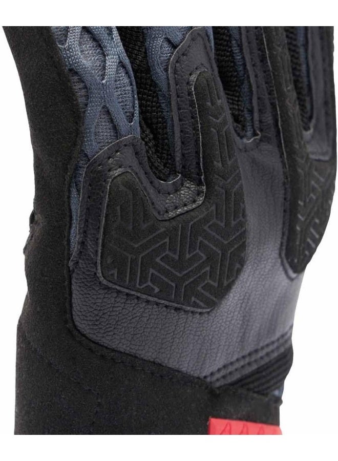 Dainese Air-Maze Unisex Summer Motorcycle Gloves, Mesh Fabric, Knuckle Protections, Touch Screen, Black/Iron Gate, Xs  - Image 4