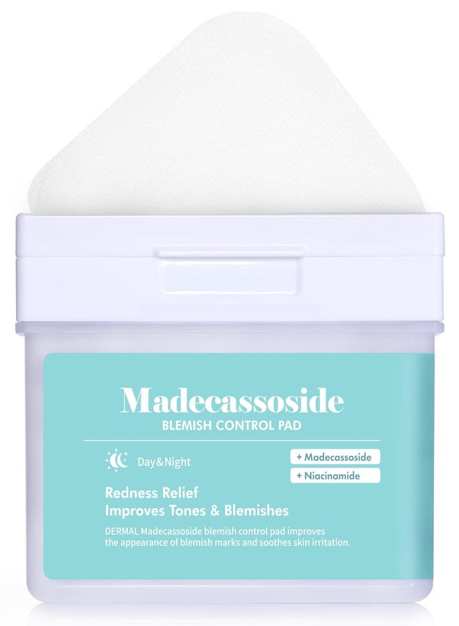 ديرمال ضمادات تونر للتحكم في عيوب البشرة من ديرمال ماديكاسوسيد، 120 ضمادة - سيكا سنتيلا نياسيناميد PHA للبقع الداكنة وتوحيد لون البشرة - ضمادات شاش نباتية من تينسل مع ملقط (منتجات العناية بالبشرة الكورية) - Image 1