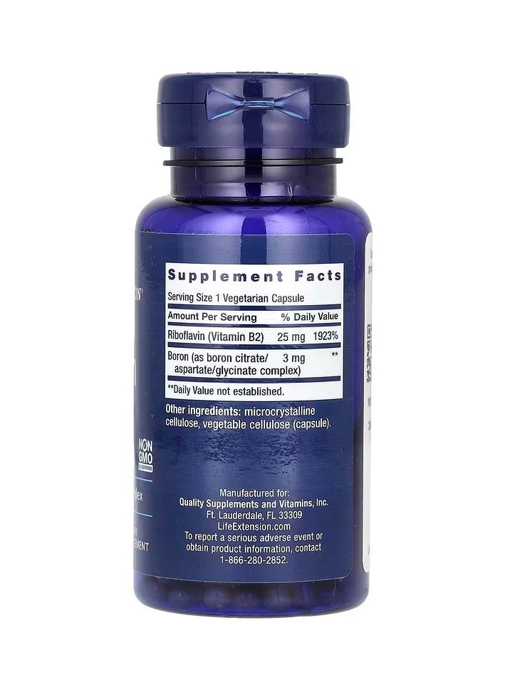 لايف إكستنشن بورون - مُركب شيلات متطور (3 مجم) - 100 كبسولة نباتية - Image 2