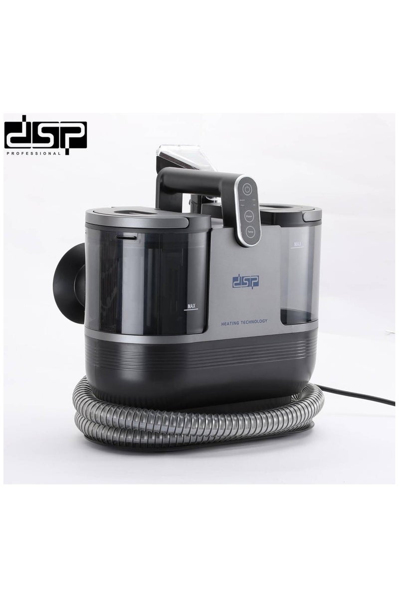 DSP KD2047 Portable Vacuum Cleaner Machine, 1200W Powerful Motor 3 IN 1 Spot Cleaner Lightweight Multifunctional Machine,1.25L/900ml Double Tank Compact Design for Sofa, Carpet, Car and Pet Pads - Image 1