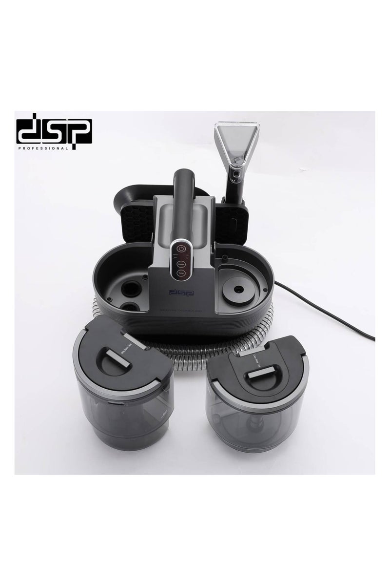 DSP KD2047 Portable Vacuum Cleaner Machine, 1200W Powerful Motor 3 IN 1 Spot Cleaner Lightweight Multifunctional Machine,1.25L/900ml Double Tank Compact Design for Sofa, Carpet, Car and Pet Pads - Image 3