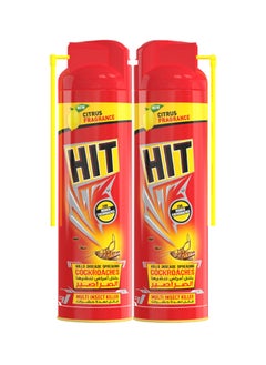 HIT Cockroach And Crawling Insect Killer Spray 2 x 400ml  - Image 1