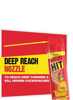 HIT Cockroach And Crawling Insect Killer Spray 2 x 400ml  - Image 3