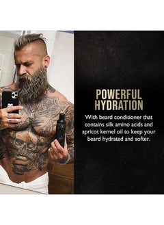 The Beard Struggle Radiance Beard Wash & Conditioner Bundle Pack Of 2 (Surtr'S Fury)  - Image 4