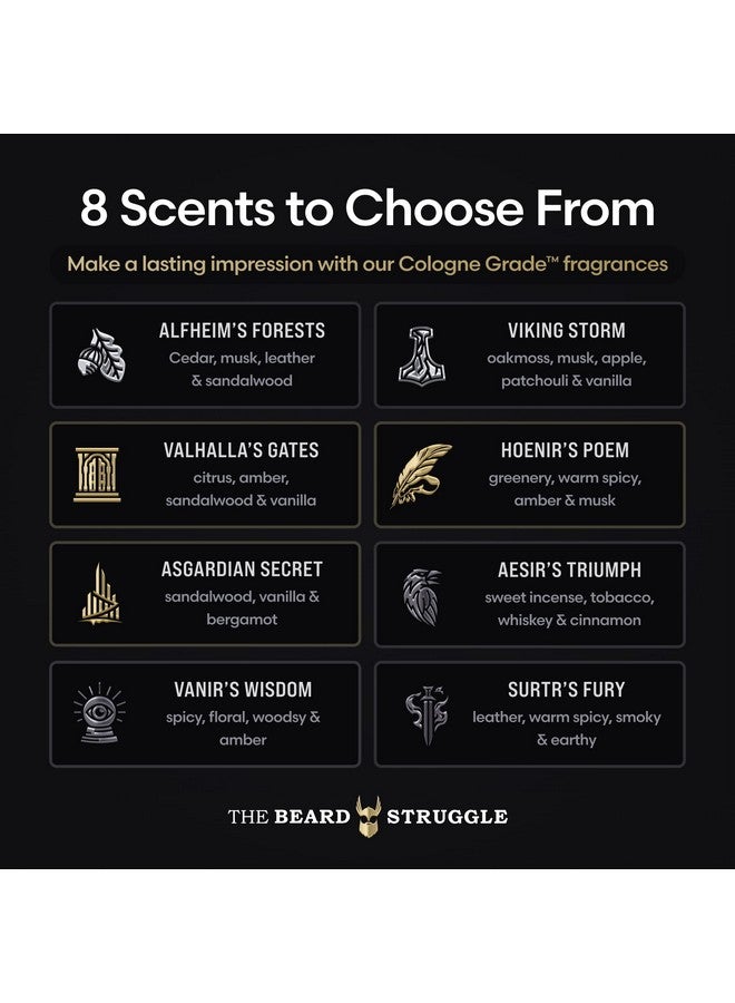 The Beard Struggle Radiance Beard Wash & Conditioner Bundle Pack Of 2 (Surtr'S Fury) - Image 2