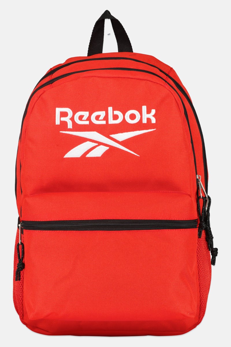 Reebok Men Embroidered Logo Backpack, Red  - Image 1