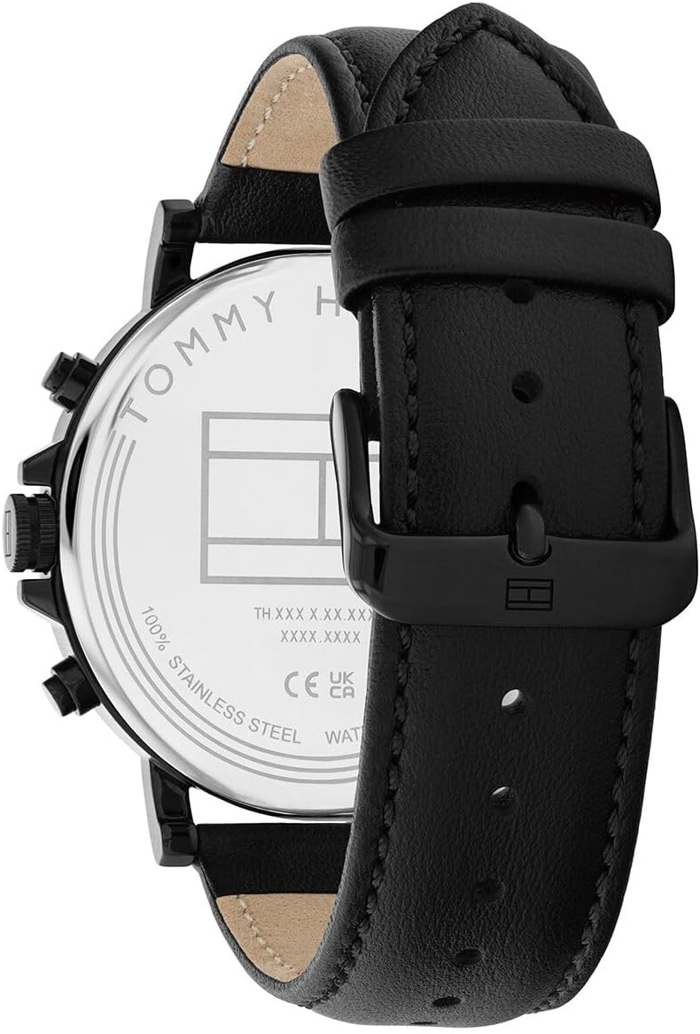 Tommy Hilfiger Tyson Men's Black Dial Watch - Image 3