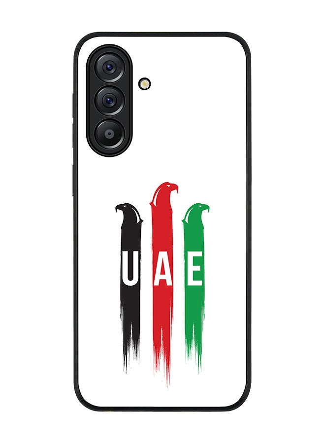 Stylizedd غطاء لهاتف سامسونج جالاكسي A56 5G، حماية كاميرا نحيفة، غطاء هاتف مضاد للصدمات - صقور الإمارات - Image 1