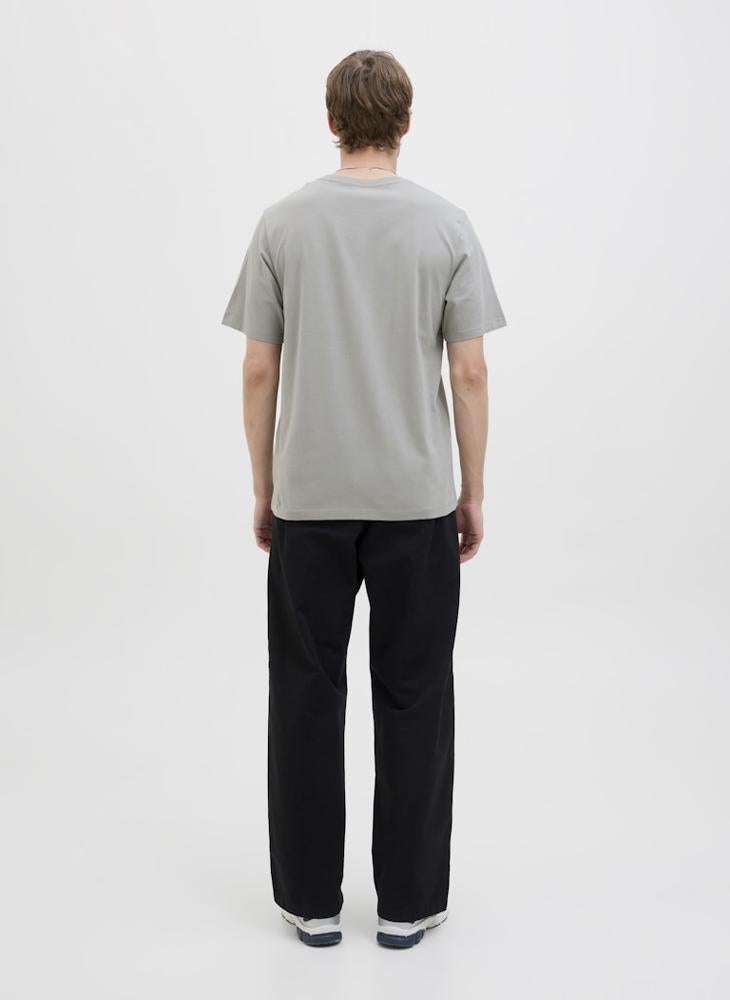 JACK & JONES Logo Regular Fit Crew Neck T-Shirt - Image 2