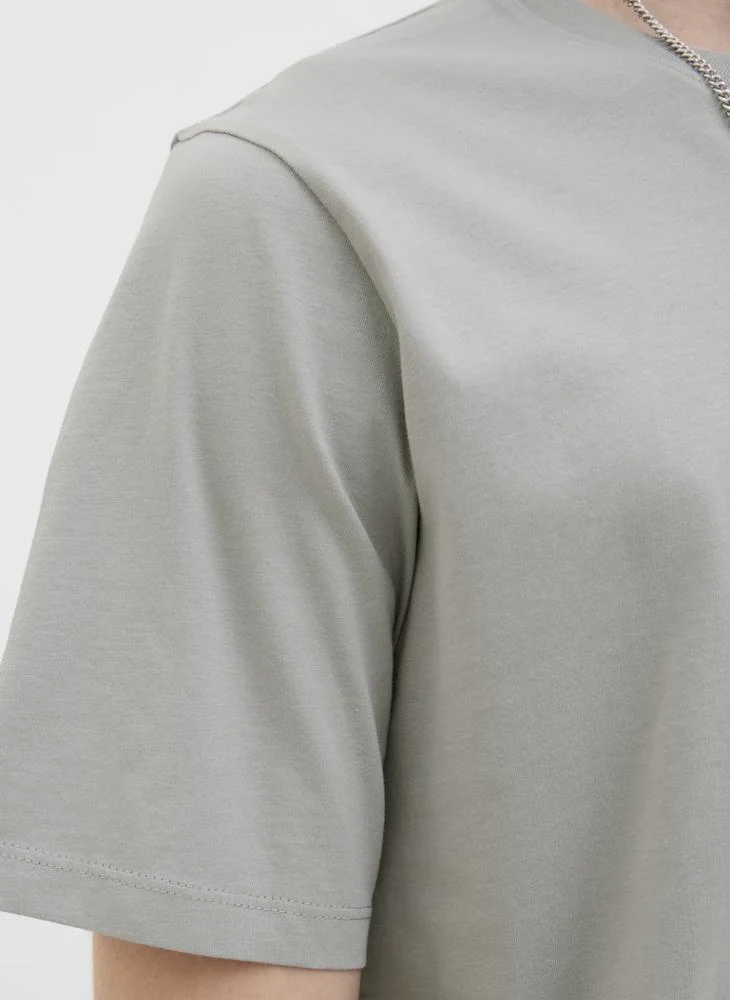 JACK & JONES Logo Regular Fit Crew Neck T-Shirt