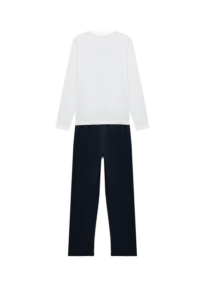 KOTON Cotton Pajama Set - Image 3