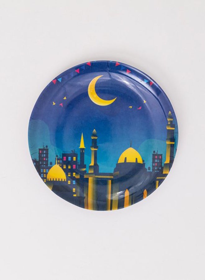 Bright Designs Ramadan Melamine Dinner Plate  (D 22cm)7artna - Image 2