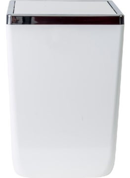 Primanova Tuscany Trash Can 6 lt White 