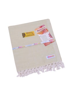 EthnicAlive EthnicAlive NIC Bhagalpuri Bamboo Handloom Organic Chadar Steel Grey  - Image 1