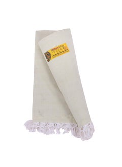 EthnicAlive EthnicAlive NIC Bhagalpuri Bamboo Handloom Organic Chadar Steel Grey  - Image 3