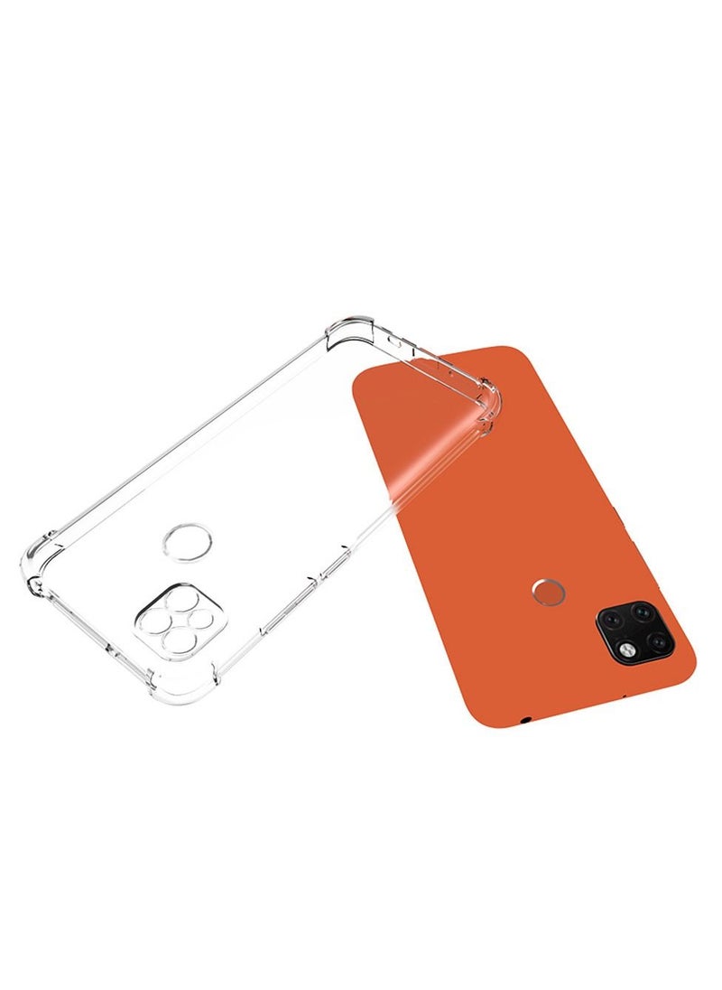 CATANES Xiaomi Redmi 9C Case Cover Clear Protective TPU Four Corners Cover Transparent Soft Case  - Image 3