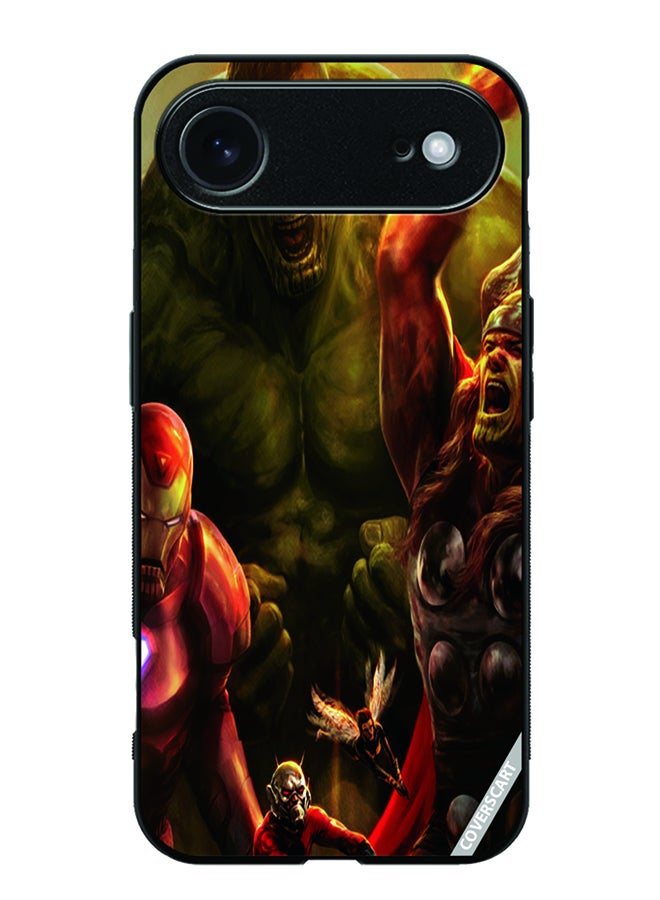 COVERSCART Protective Case Cover For Apple iPhone 17 Air Angry Heroes Design Multicolour