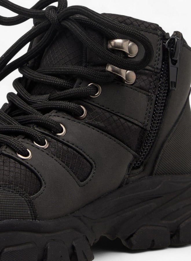 ال بي ال من شو اكسبرس أحذية جلدية بسحاب - Image 4