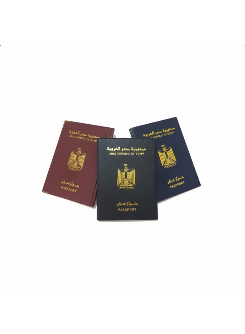 3 PC Passport cover for the Arab Republic of Egypt - Image 1