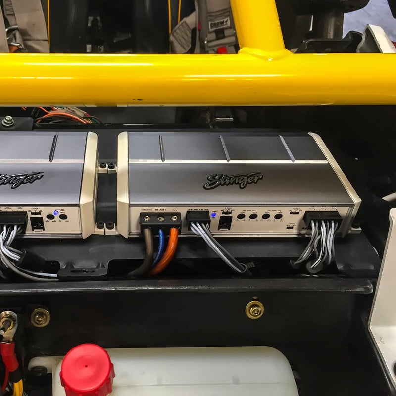 Stinger SPX700X4 700 W 4-Channel Class D Marine Audio Powersport Micro Amplifier - Image 3