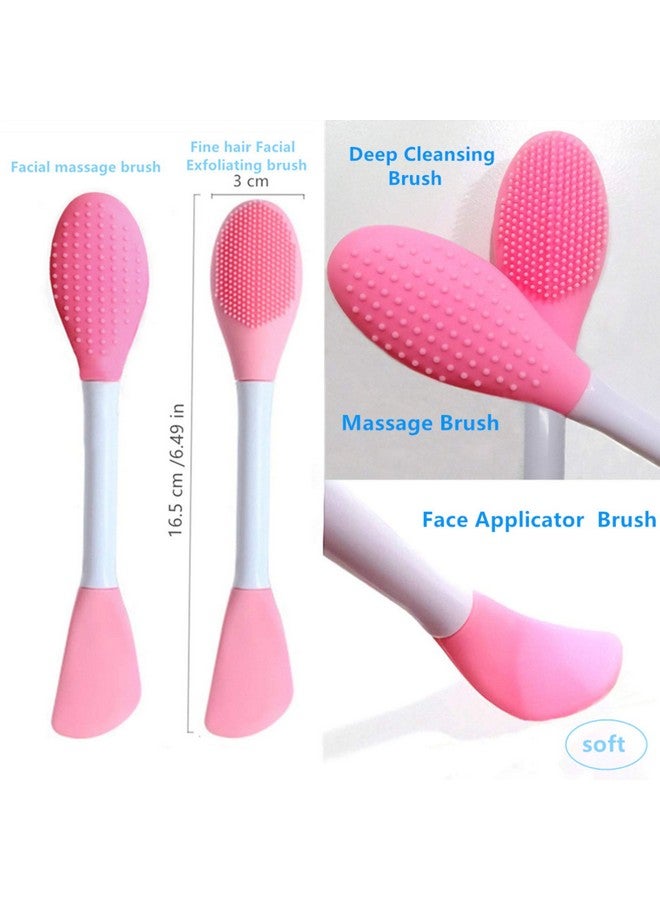 New prominent 3 Pcs Lip Scrub Brush Face Lip Scrubber Tool Face Lip Exfoliator Brush Silicone Lip Brush Exfoliating Lip Brush Lip Scrub Tool For Lips And Face  - Image 4