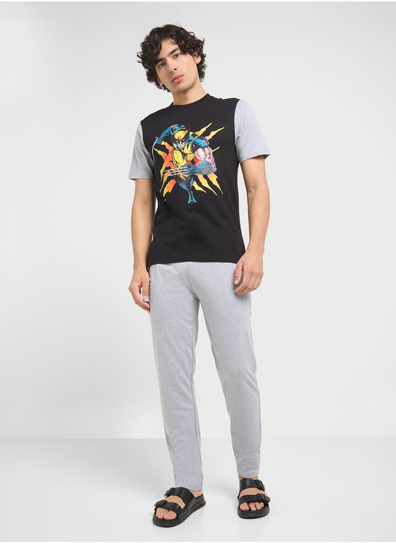 MARVEL Nightwear T-Shirt & Pants Set  - Image 5