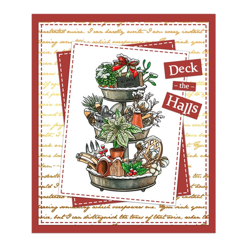 Christmas Plate Silicone Seal Handmade Paper Art Creative Transparent Seal Holiday Decoration Hand Ledger Decoration - Image 3