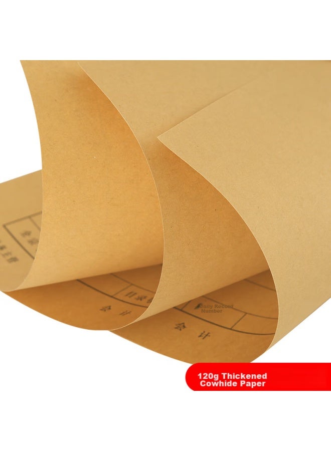 Simaa 50 Sets Kpj101 Yonyou Financial Voucher Cover, 213*130mm, Fm111 غلاف مستندات المحاسبة المالية - Image 3