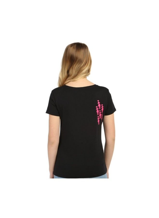Biggdesign Biggdesign Mother Goddess Black Women's T-Shirt  - Image 3