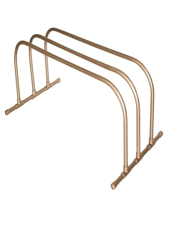 TRC Recreation Large Plastic Pool Float Storage Rack, Vinyl Coated PVC, 2 Slots for Drying and Storing Foam Loungers, Easy Assembly, Bronze - Image 1