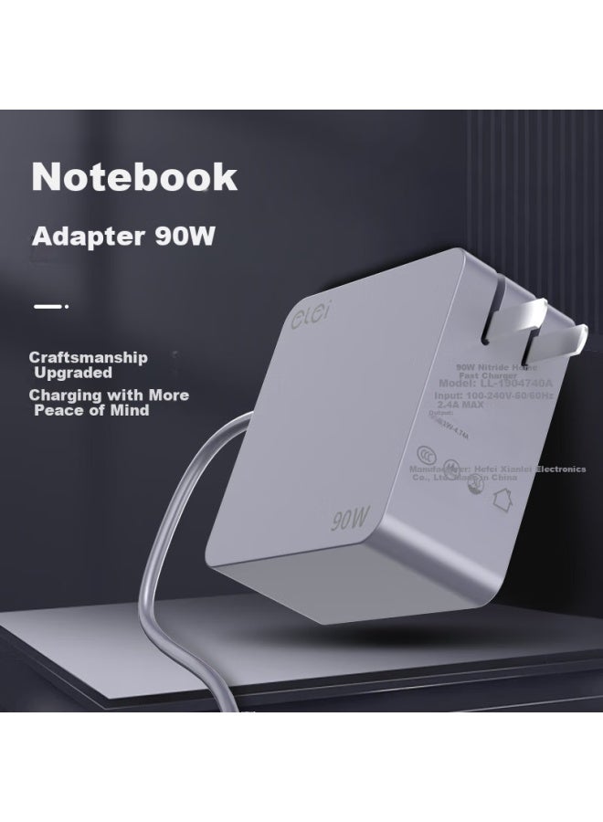 Elei (Elei) Lenovo Y430Y450 G430 G450 F41 19V4.74A Laptop Power Adapter 90W Charger 5.5*2.5 Portable - Image 2