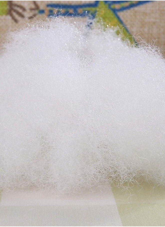 Eworld - White Polyester Filling Fluffy High Resilience Stuffing for Cushions, Pillows, Teddy Bear and Toy Hypoallergenic Lofty Hollow Filling for Sofas and Bedding, (500, 1000, 1500, 2000, 3000, 4000, 5000g) - Image 1