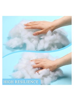 Eworld White Polyester Filling Fluffy High Resilience Stuffing for Cushions, Pillows, Teddy Bear and Toy Hypoallergenic Lofty Hollow Filling for Sofas and Bedding, (500, 1000, 1500, 2000, 3000, 4000, 5000g)  - Image 3