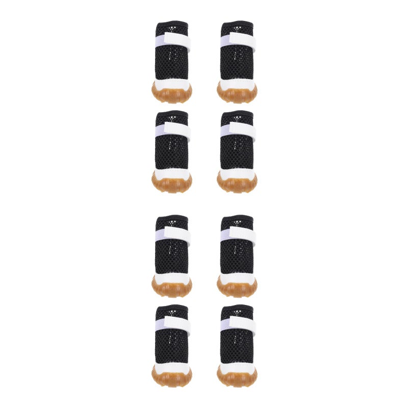 8 Pcs Dog Boots Breathable Dog Boots Mesh Dog Shoes Dog - Image 1