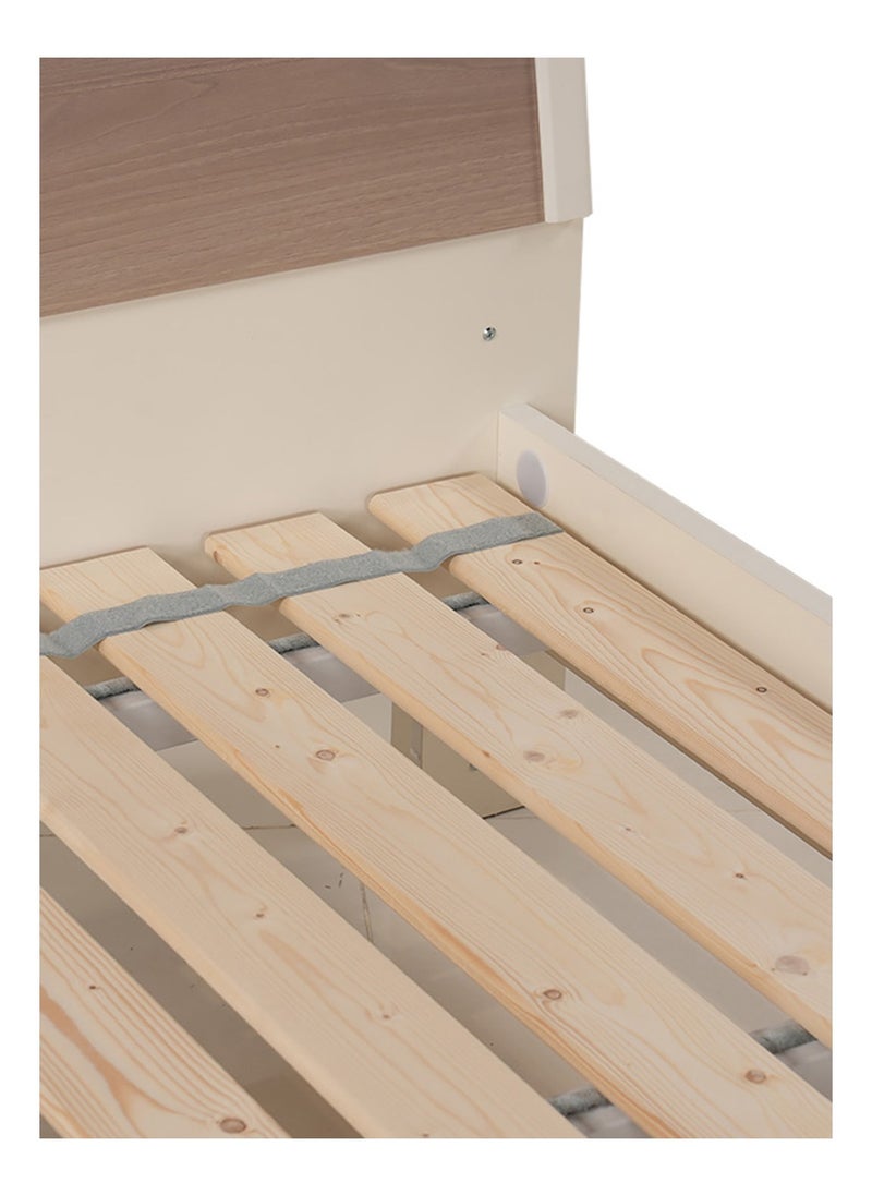 ROYALOAK Royaloak Chiron Kids Bed | MDF Construction | Classic Matte Finish | Modern Design | Durable & Long-lasting | Freestanding Design | Strong Bed Base  - Image 5