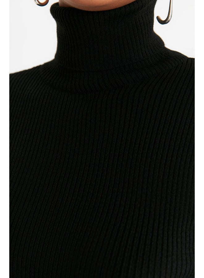 trendyol Sweater - Black - Slim fit  - Image 4
