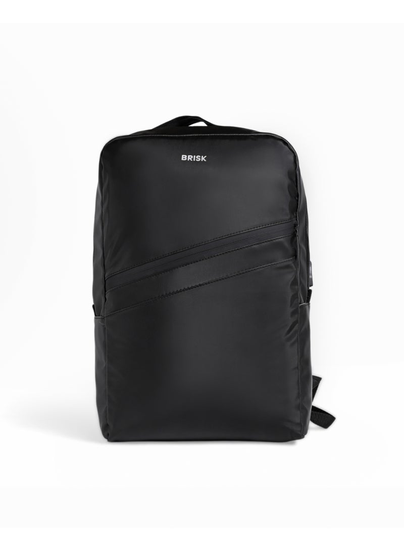 BRISK Waterproof Laptop Backpack for Men and Women, Business & Travel Bag with Smart Storage Fits up to 18-Inch Laptop - Image 1