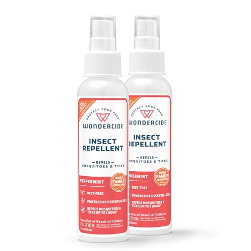 Wondercide - Mosquito, Tick, and Insect Repellent with Natural Essential Oils - DEET-Free Bug Spray and Killer - Safe for Family - Peppermint 2-Pack of 4 oz Bottle - Image 2