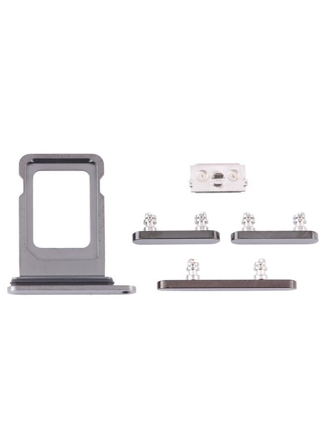 إيروريكس صينية بطاقة SIM + مفاتيح جانبية لهاتف iPhone 12 Pro (جرافيت) - Image 2