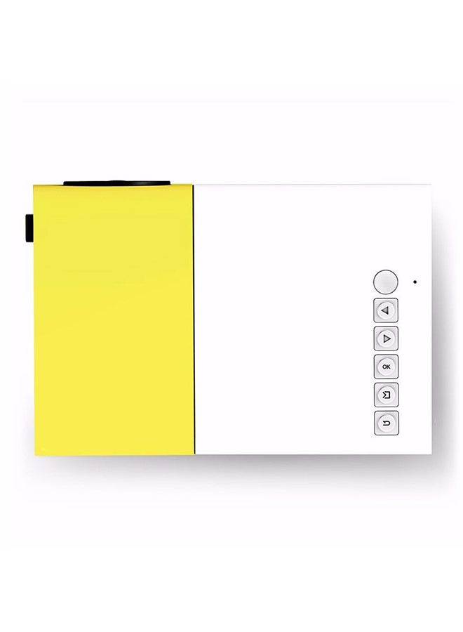 QVGA LED Projector 300 White/Yellow - Image 3