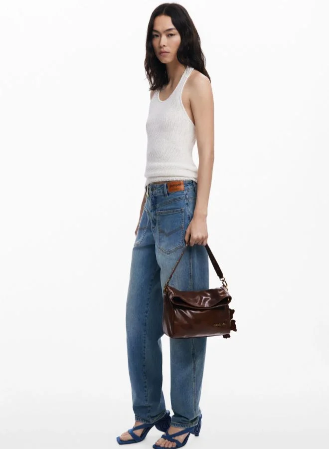 ديسيجوال حقيبة زهور متوسطة لامعة