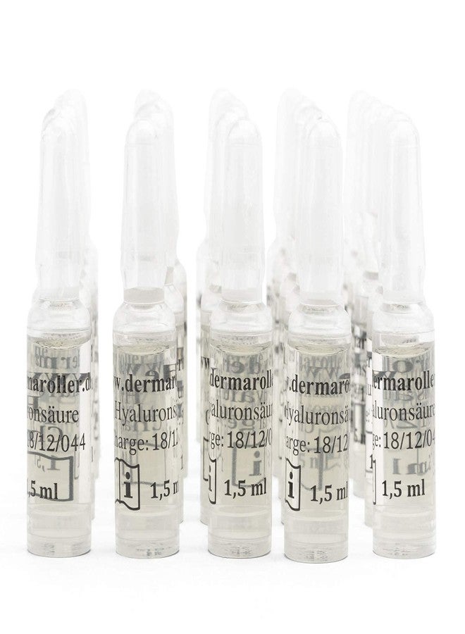 Dermaroller Hyaluronic Moisture Acid Ampoules Serum, 30 Pc of 1.5 ml Tubes - Image 1