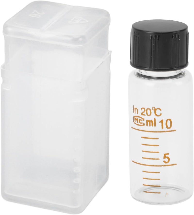BOWUAI Anti Diffusion Glass Bottle 10ML, Watch Repair Tool, Prevent Diffusion Liquid Bottle with Leak Proof Design, Premium Glass Oil Bottle for Perfume Essential Oils and Small Liquids - Image 1