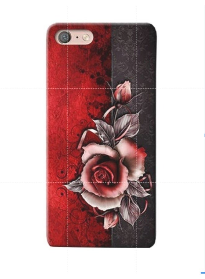 AMC DESIGN Combination Protective Case Cover For Oppo A71 2018 Vintage Rose