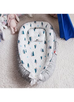 Generic Portable Pressure-Relief Baby Nest - Removable and Washable Crib Mat 