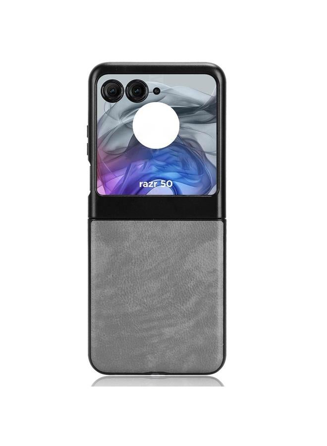 erorex Case For Motorola Razr 50 Litchi Texture Back Cover Phone Case - Image 5