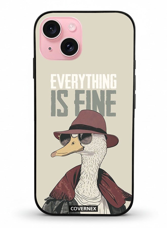 Covernex Apple iPhone 15 Protective Case Cover Printed DESIGN_033 - Image 2