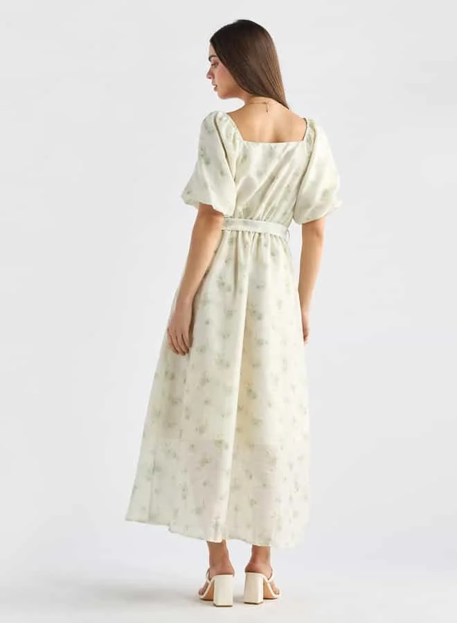 Splash FAV Floral Chiffon Dress