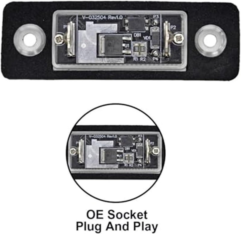 Wivplex Xenon White License Plate Light for Volvo C30 - Image 3